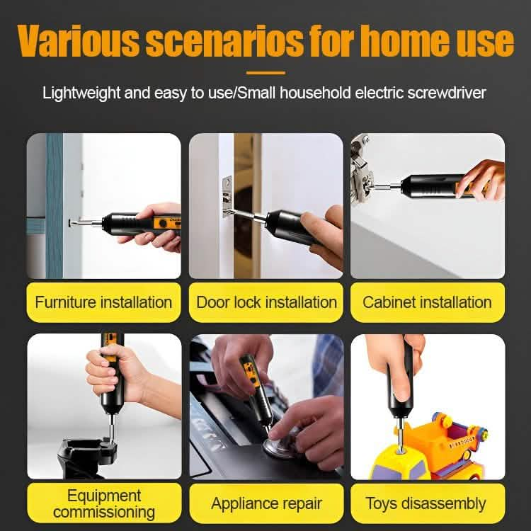 Portable Home Use Electric Screwdriver Full Set