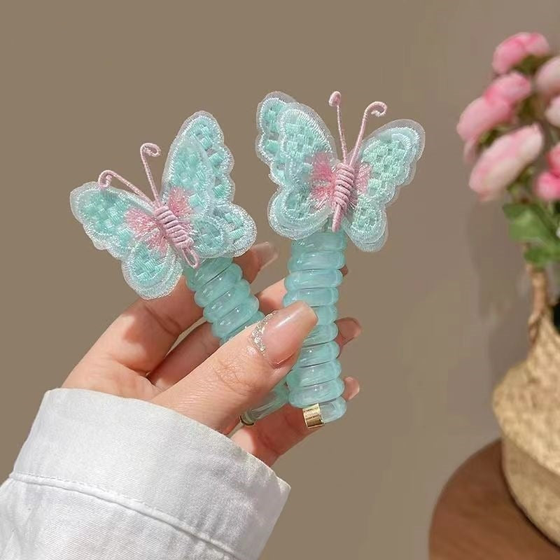 Butterfly Telephone Wire Hair Tie (Buy 1 Get 1 Free)