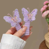 Thumbnail for Butterfly Telephone Wire Hair Tie (Buy 1 Get 1 Free)