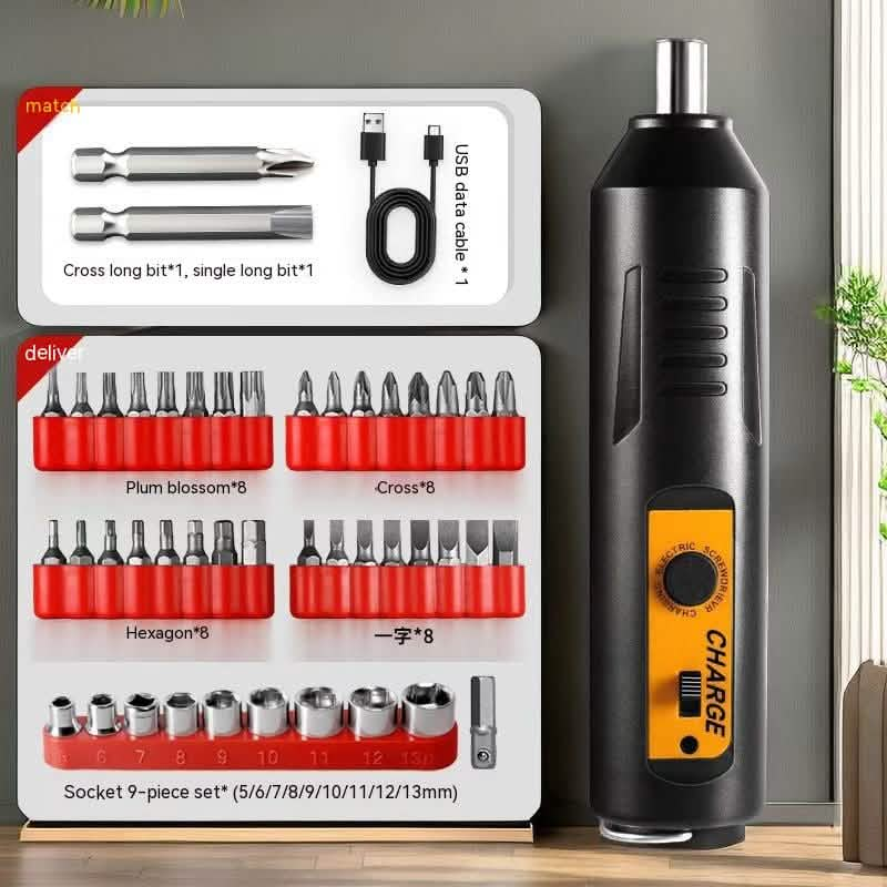 Portable Home Use Electric Screwdriver Full Set