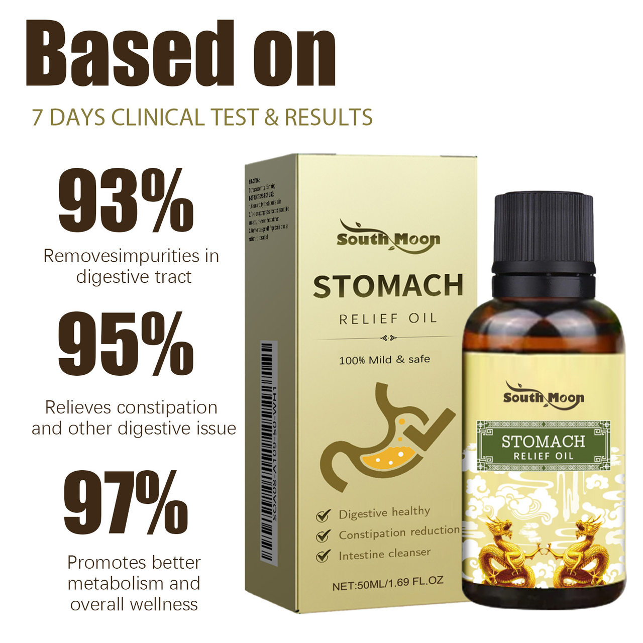 Stomach Relief Oil (Buy 1 Get 1 Free)