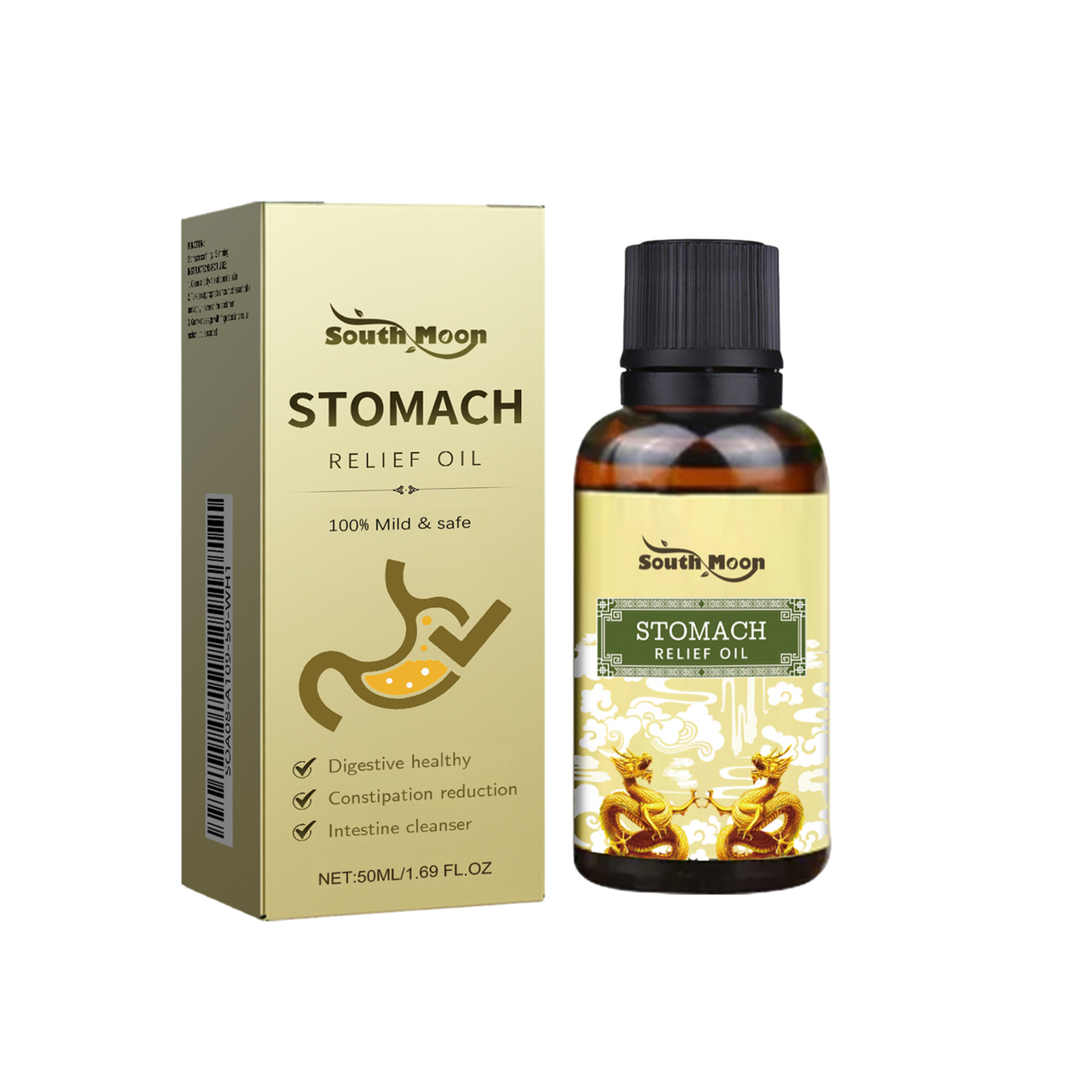 Stomach Relief Oil (Buy 1 Get 1 Free)