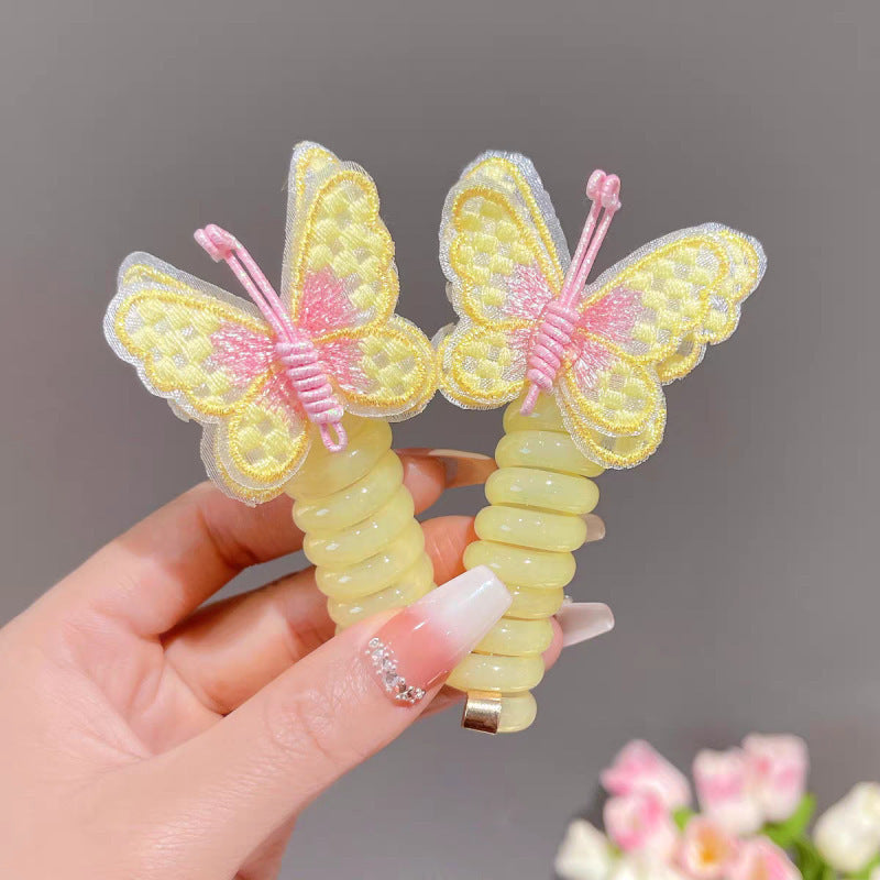 Butterfly Telephone Wire Hair Tie (Buy 1 Get 1 Free)