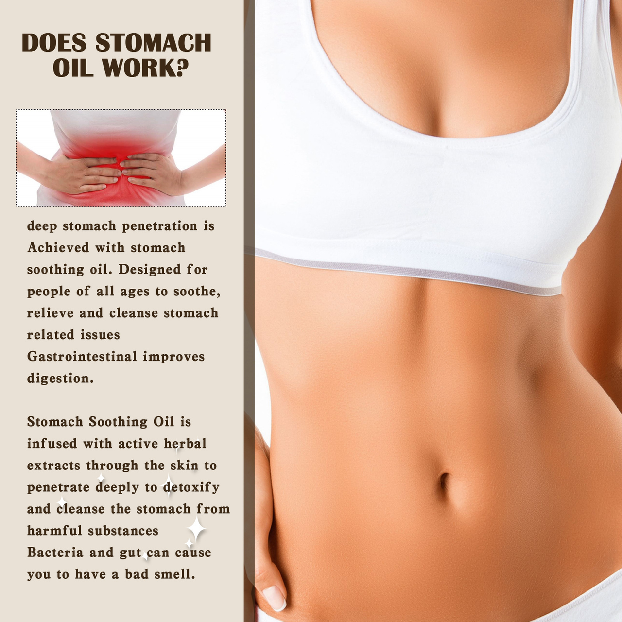 Stomach Relief Oil (Buy 1 Get 1 Free)