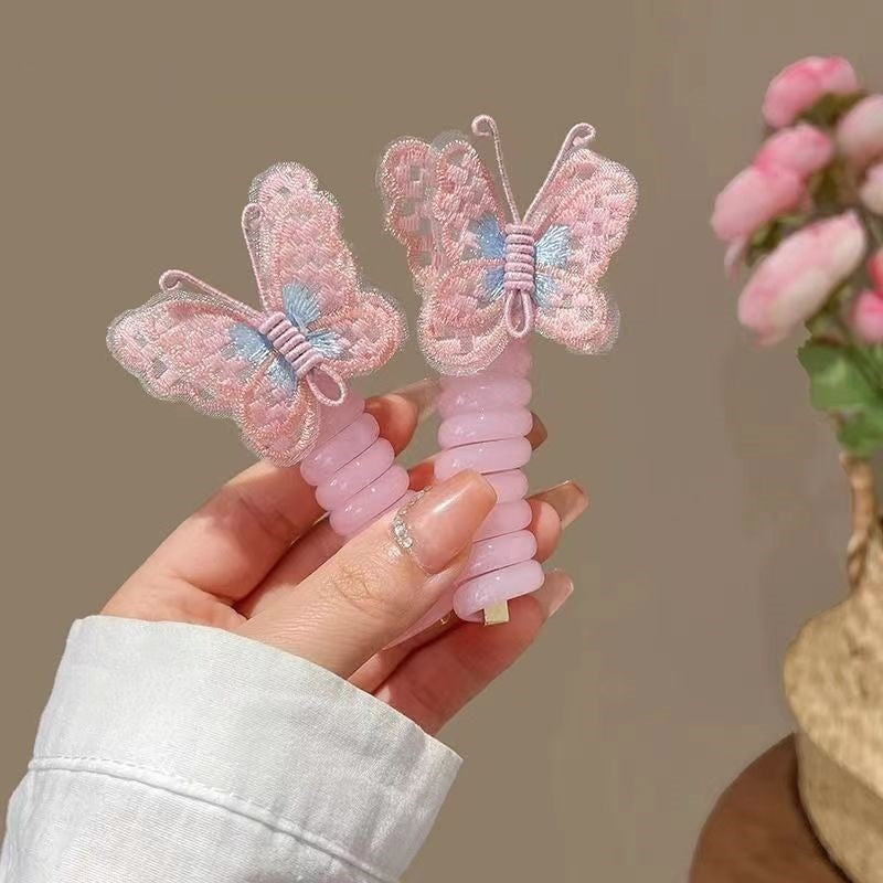 Butterfly Telephone Wire Hair Tie (Buy 1 Get 1 Free)