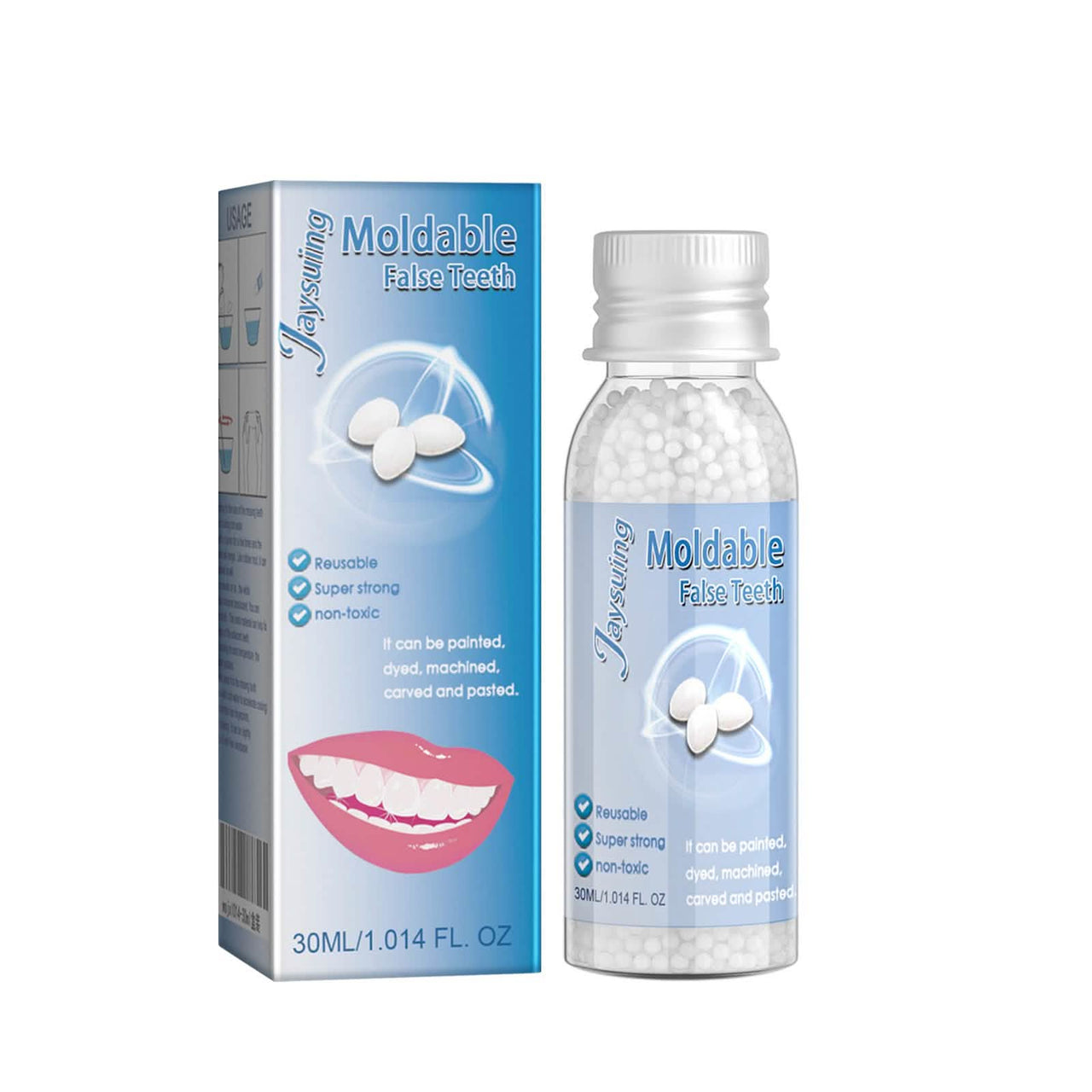 Temporary Moldable Broken Teeth Gaps Filling (Buy 1 Get 1 Free)