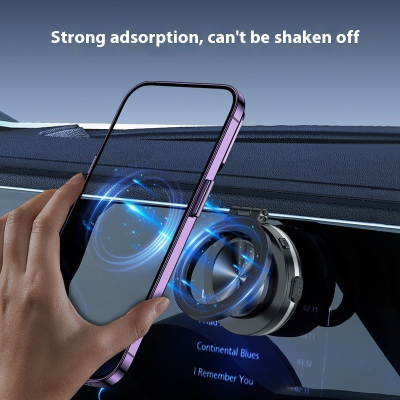 Vacuum Magnetic Car Phone Mount - 360° Rotating Magnetic Phone Holder