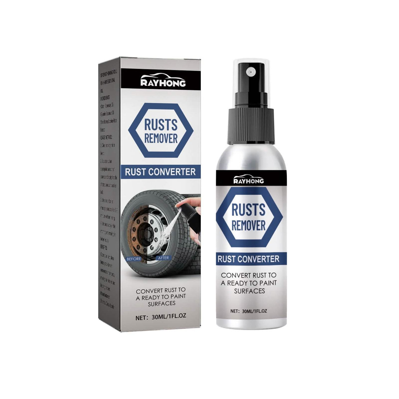 Multi Purpose Rust Remover Spray (Buy 1 Get 1 Free)