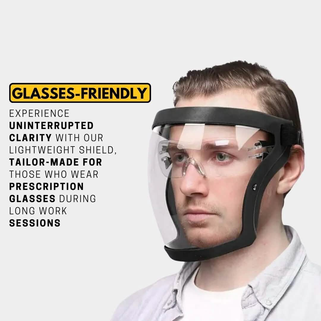 Anti-Dust & Fog-Free Face Shield