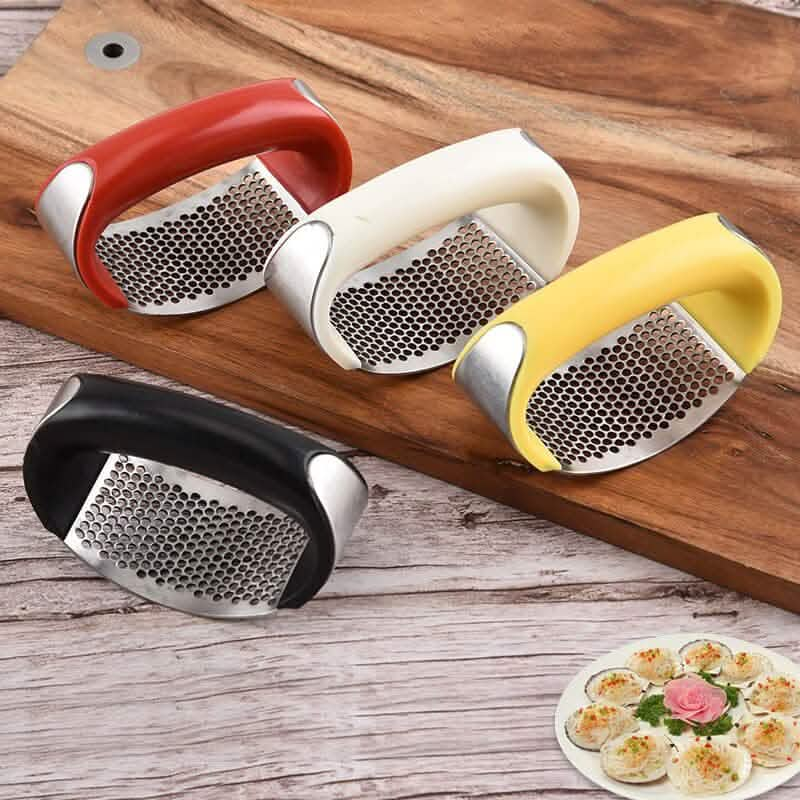 Stainless Steel Garlic Press (Buy 1 Get 1 Free)