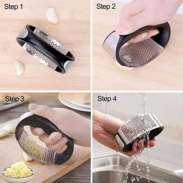 Stainless Steel Garlic Press (Buy 1 Get 1 Free)