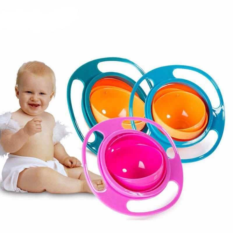 360-Degree Rotating Baby Anti-Spill Bowl (Buy 1 Get 1 Free)