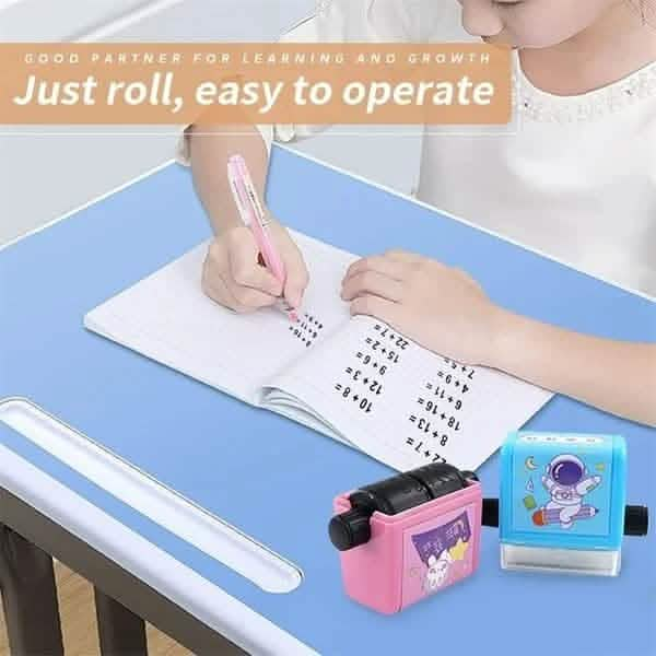 Mathematics Number Rolling Stamp (Buy 1 Get 1 Free)