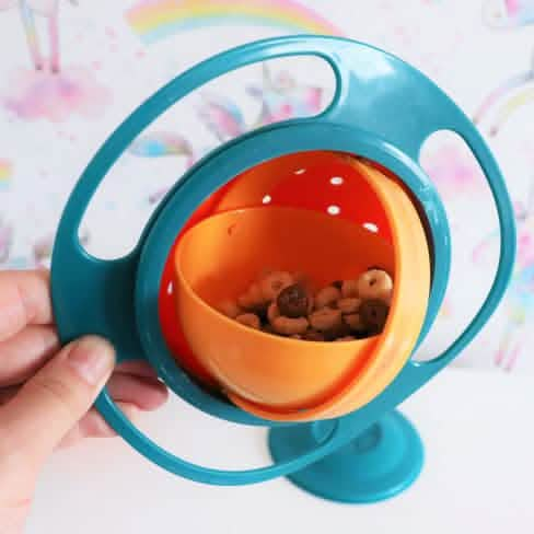 360-Degree Rotating Baby Anti-Spill Bowl (Buy 1 Get 1 Free)