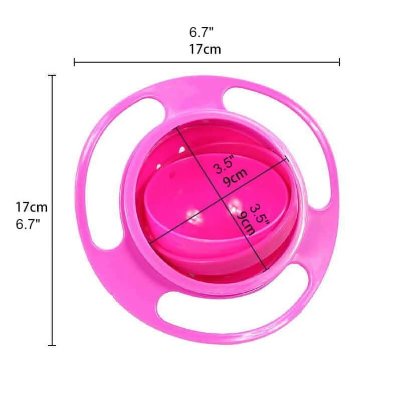 360-Degree Rotating Baby Anti-Spill Bowl (Buy 1 Get 1 Free)