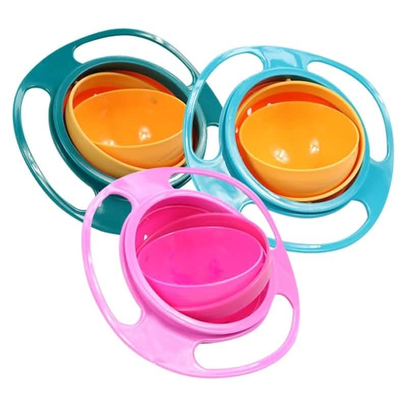 360-Degree Rotating Baby Anti-Spill Bowl (Buy 1 Get 1 Free)