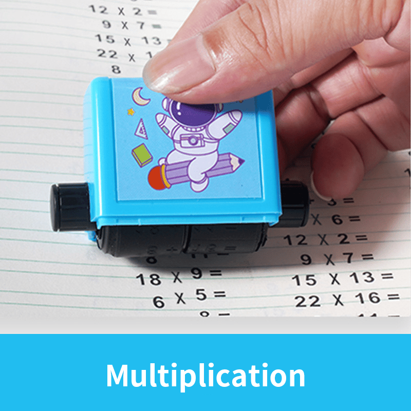 Mathematics Number Rolling Stamp (Buy 1 Get 1 Free)