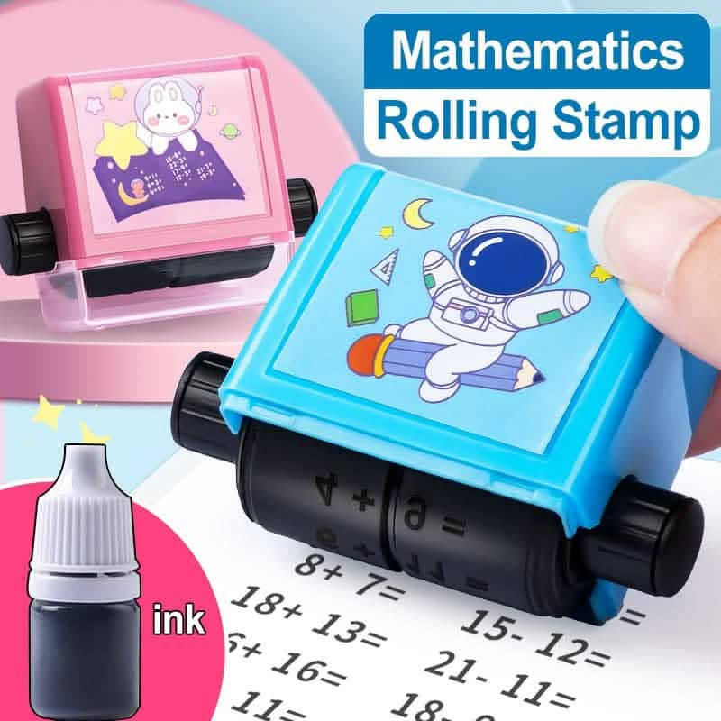 Mathematics Number Rolling Stamp (Buy 1 Get 1 Free)