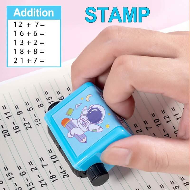 Mathematics Number Rolling Stamp (Buy 1 Get 1 Free)